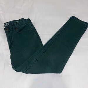 Banana Republic Travel Jean Olive Green‎ 32x34 Athletic Fit Women’s